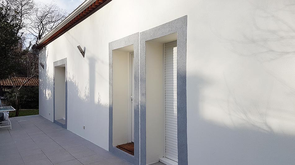 Rénovation d’une façade côté terrasse à Assas (34820)