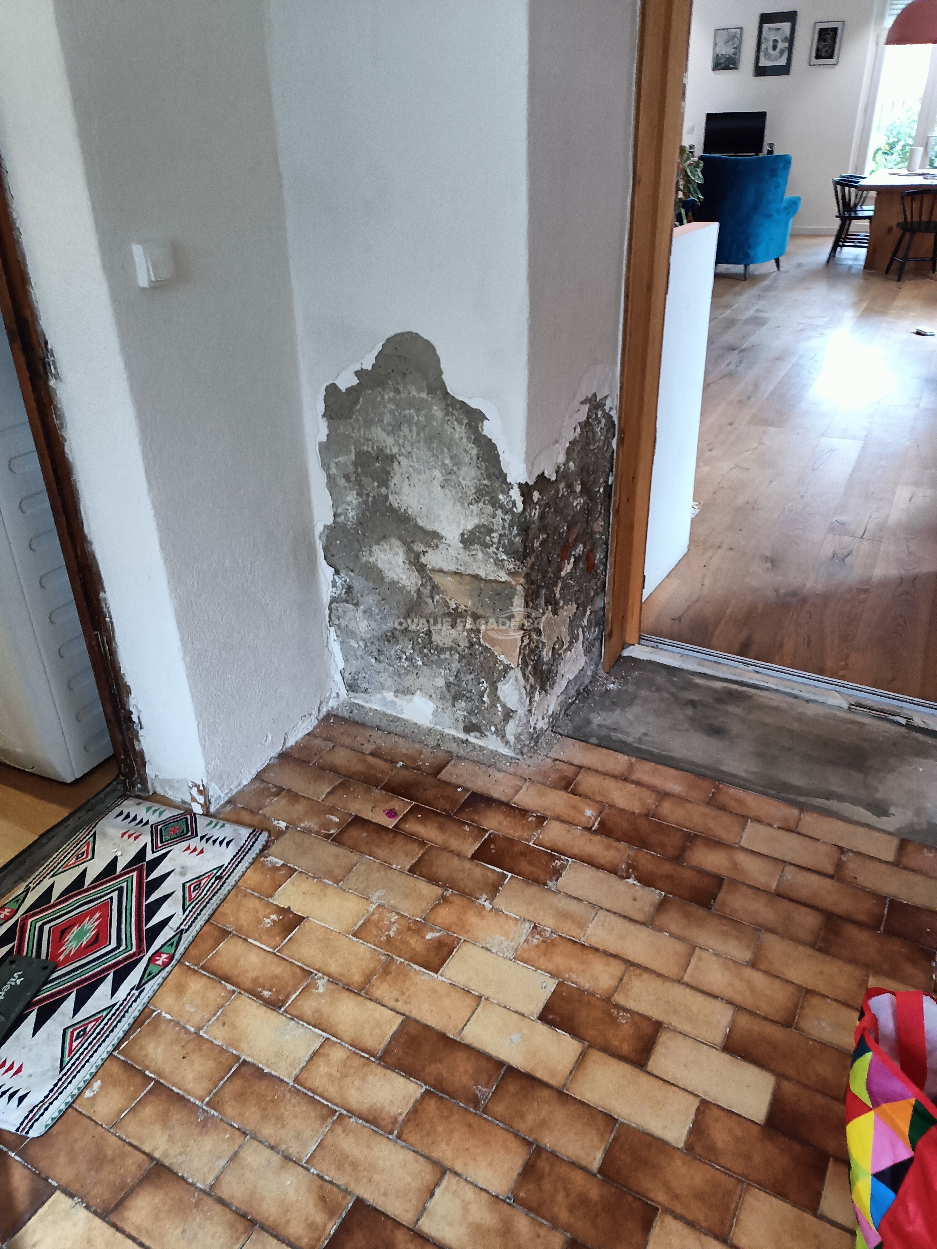 Protection contre l’humidité  d'une maison à Pezenas , 34120, HERAULT