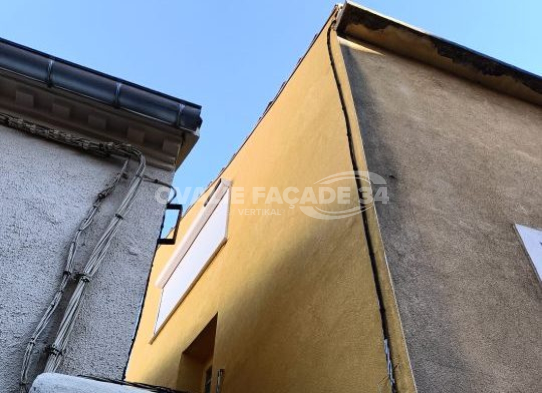 Nettoyage façades d'une maison à Cazouls-les-Béziers, 34370, HERAULT